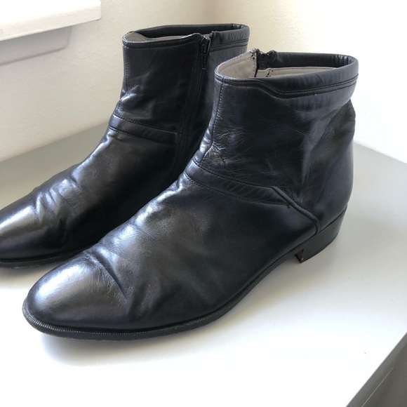 Bally Black Boots Men 11.5 - Picture 2 of 12